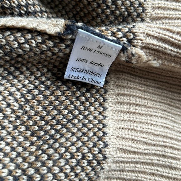 Leopard print cardigan size M - Picture 4 of 5